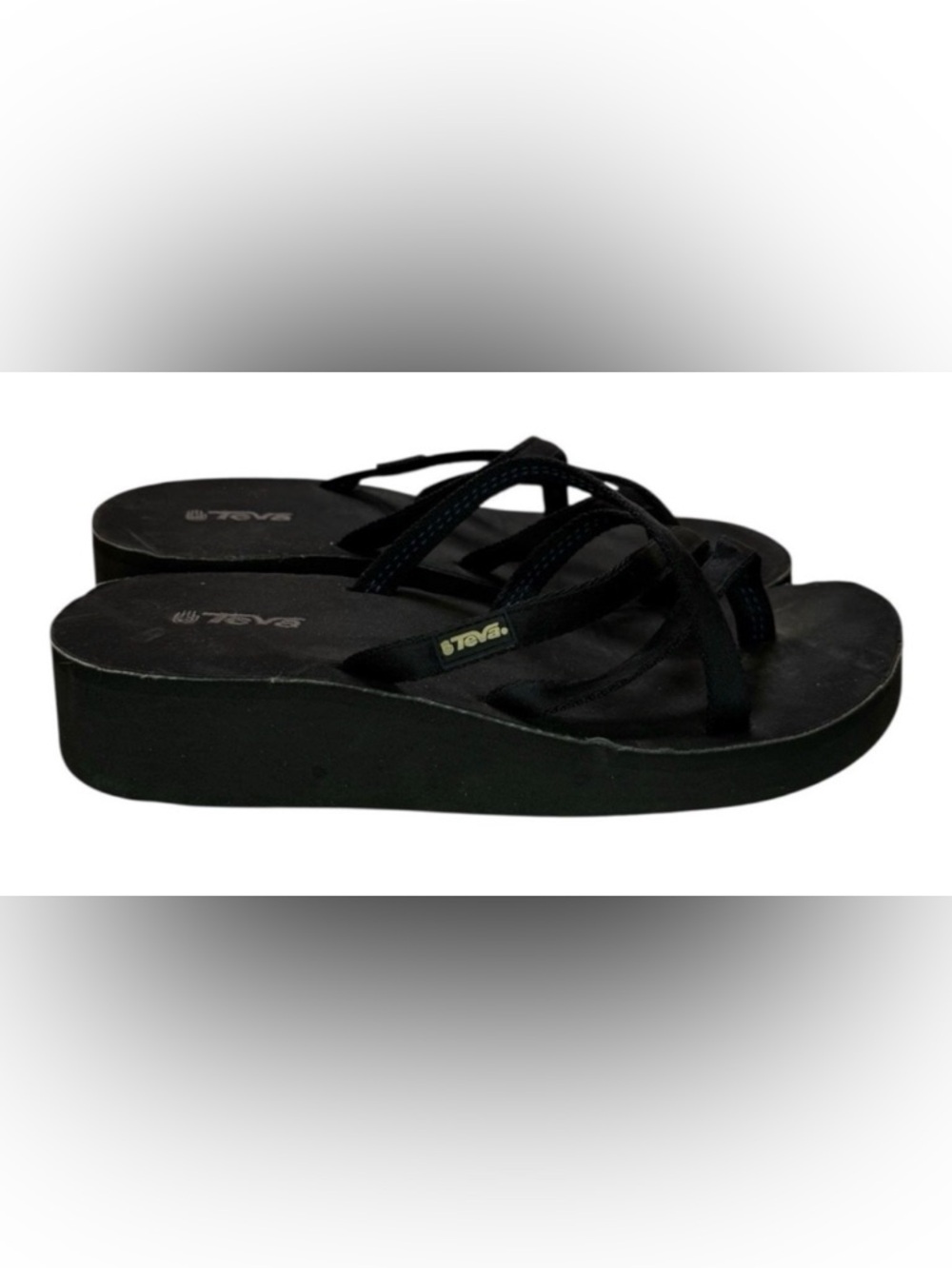 Teva Zirra Women's Black Beach Sandals - Size 7